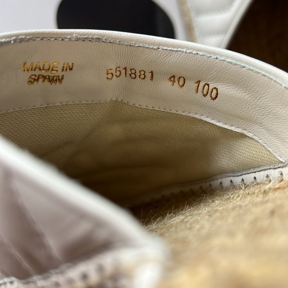 Authentic Gucci Marmont Double G Espadrilles Size us 9 / 40 euro - Picture 7 of 8